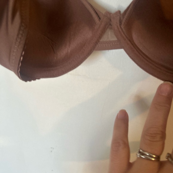 Sexy Wired Elegant Brown Lace Bra Size 34B - Picture 9 of 11